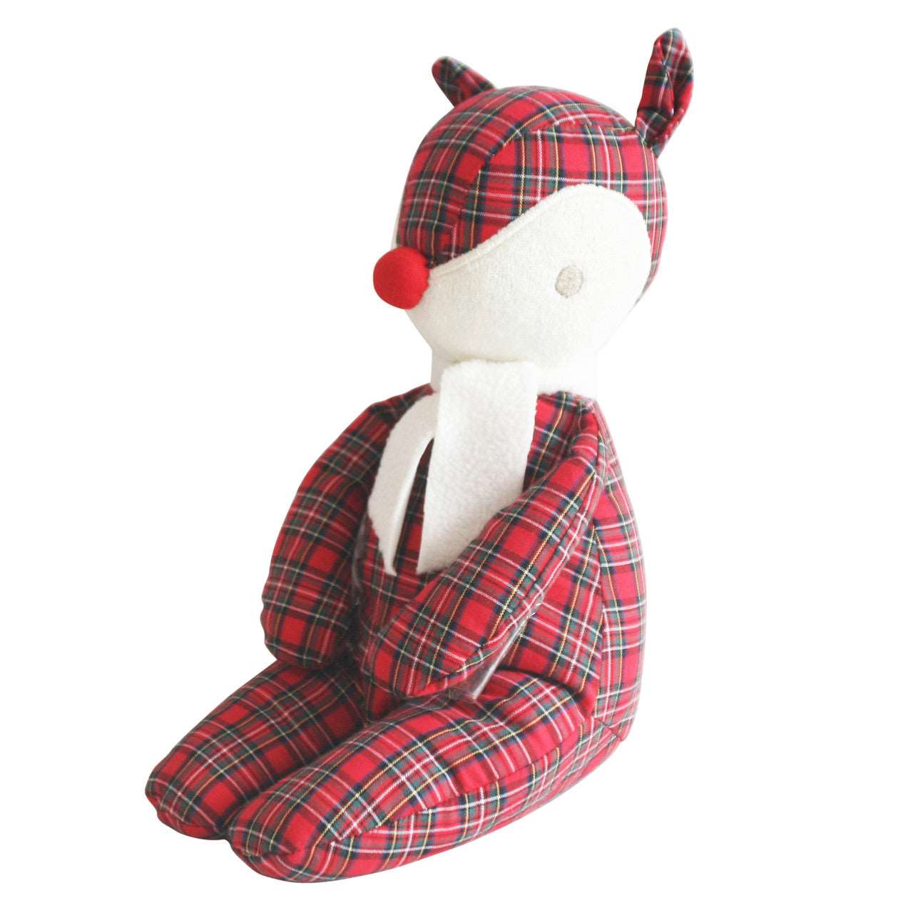 Baby Rudolph 20cm Tartan