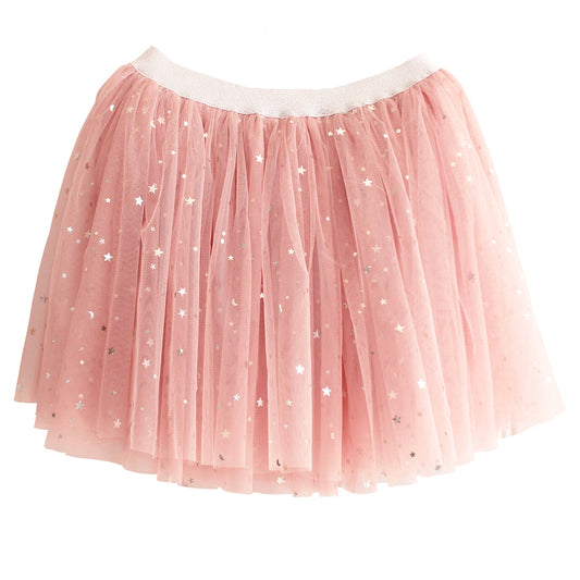 NEW! Dress Up Tutu Pink Silver
