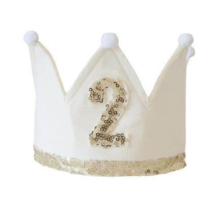 2nd Birthday Crown Ivory