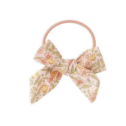 Bow Hair Tie Set Blossom Lily Pink *MARCH*