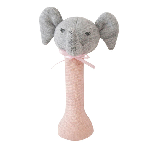 Elsie Elephant Stick Rattle