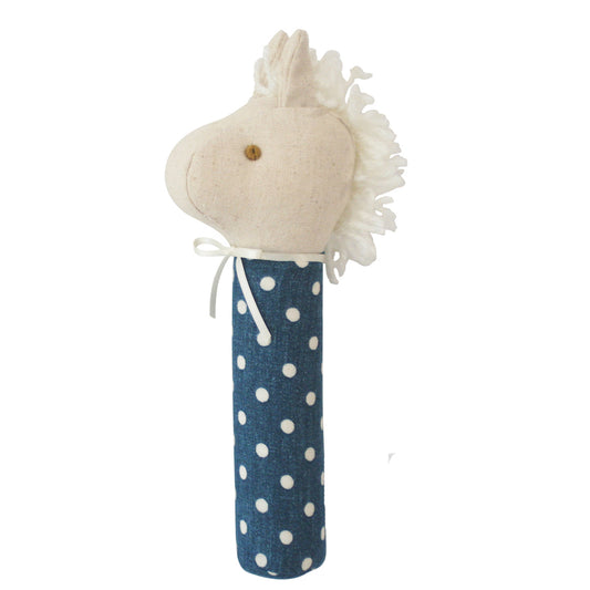 NEW! Horse Squeaker Ocean Blue