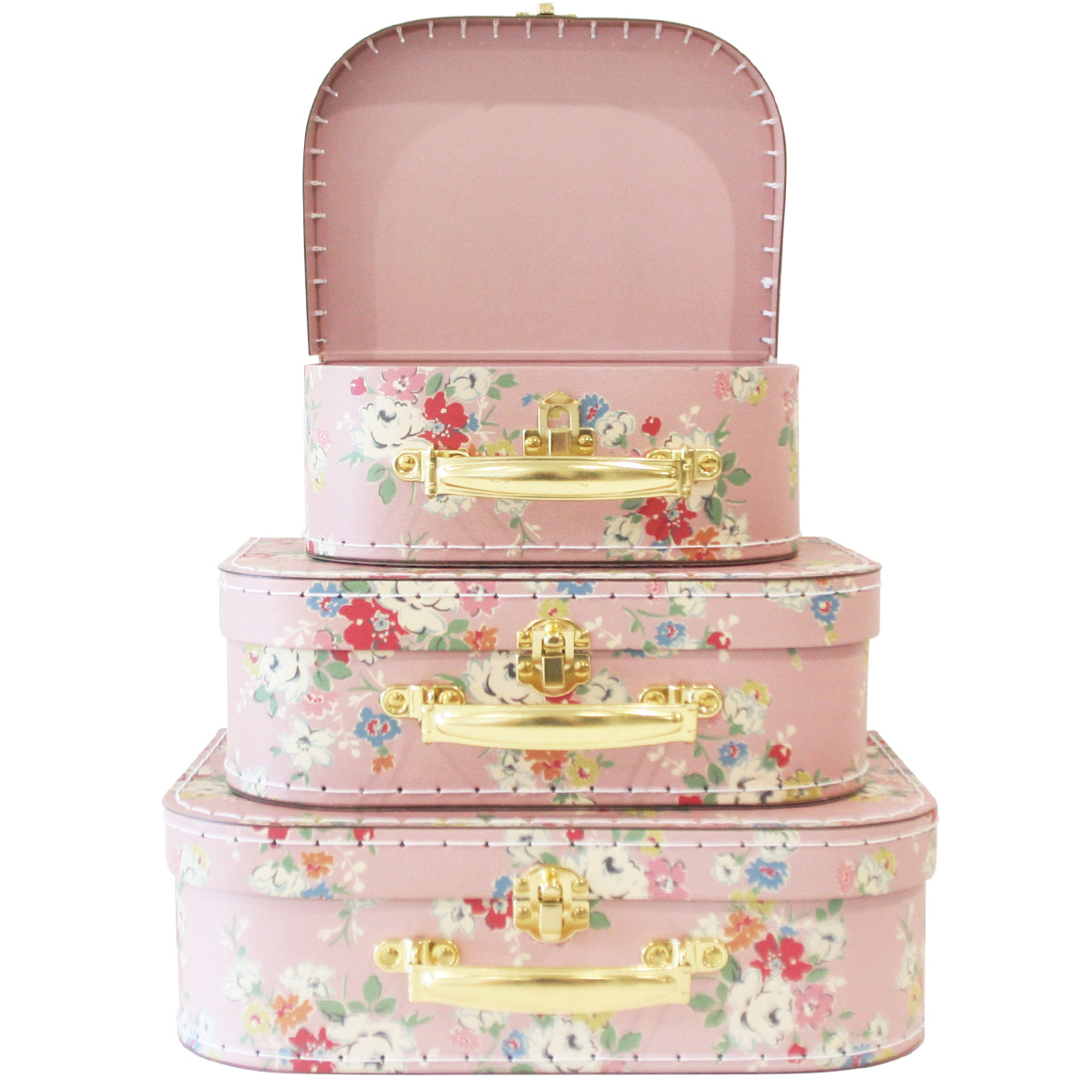 Kids Carry Case Set Vintage Rose