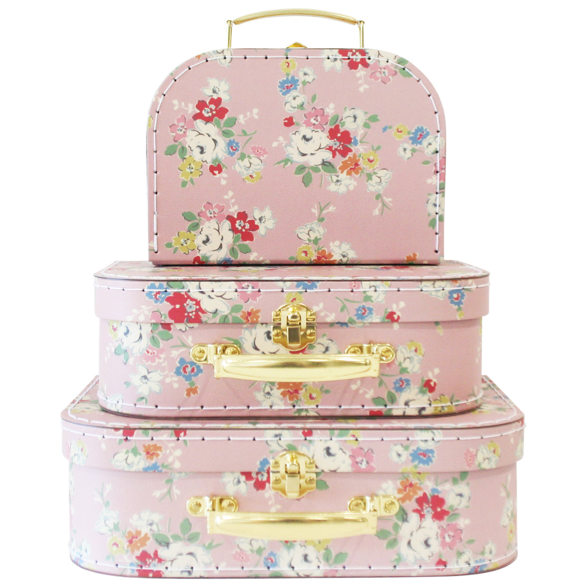 Kids Carry Case Set Vintage Rose