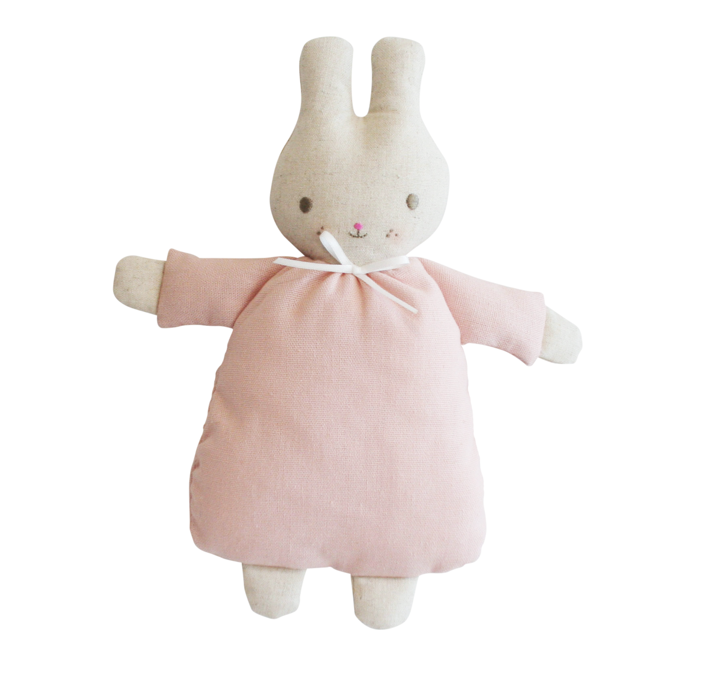 Riley Bunny Rattle 24cm Pink