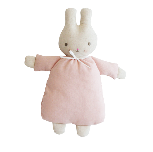 Riley Bunny Rattle 24cm Pink