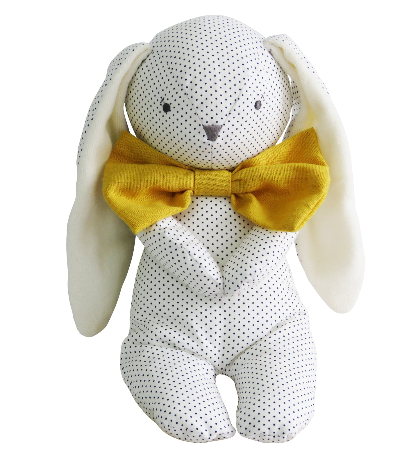 Roberto Floppy Bunny 25cm Navy Spot