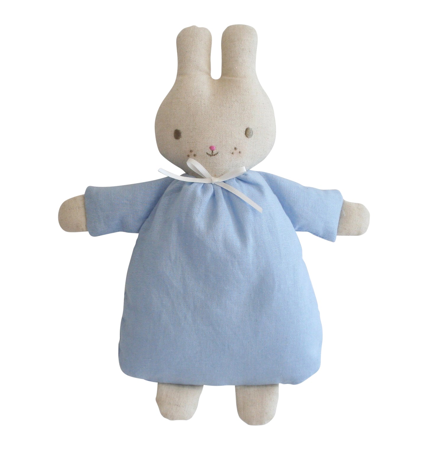 Riley Bunny Rattle 24cm Blue