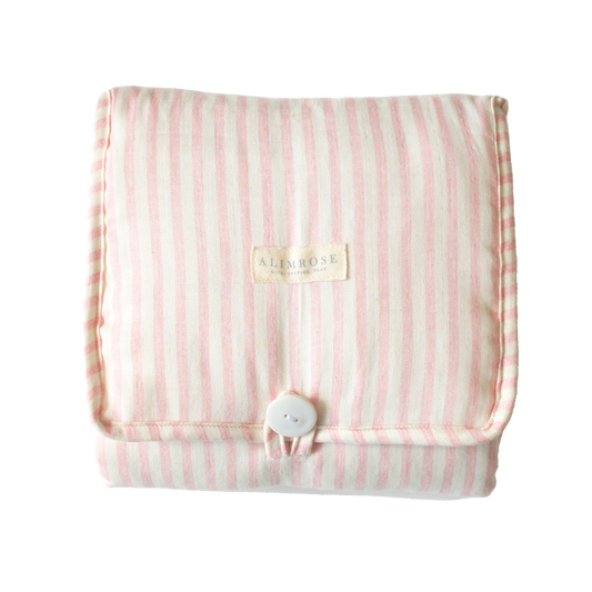 Little Traveller Change Mat Pink Stripe