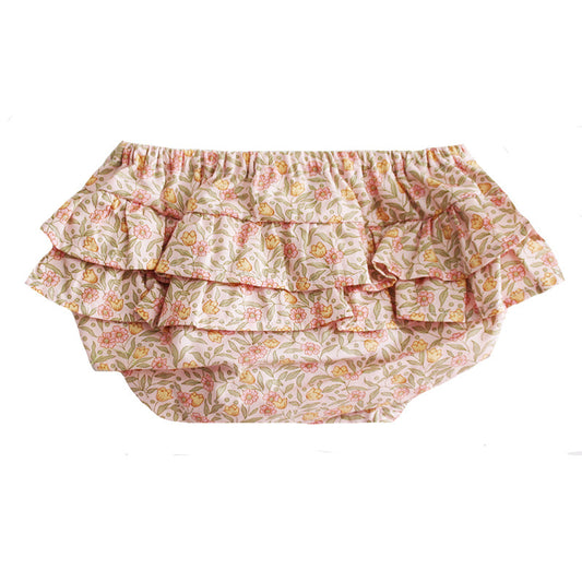 Ruffle Bloomers Medium 6-12 mths Blossom Lily Pink