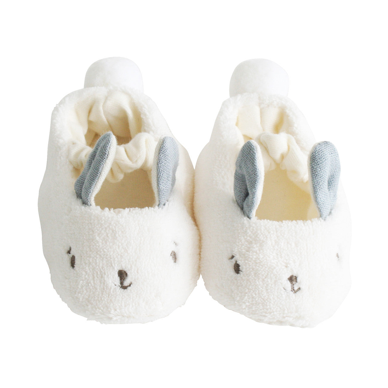 Snuggle Bunny Slippers Grey