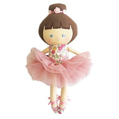 Baby Ballerina Doll 25cm Rose Garden