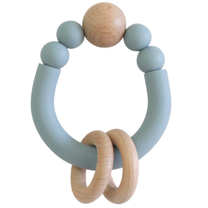 Remy Beechwood Silicone Teether - Ether